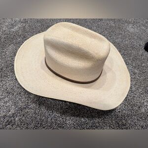 Atwood Cream Cowboy Hat size 7 1/8